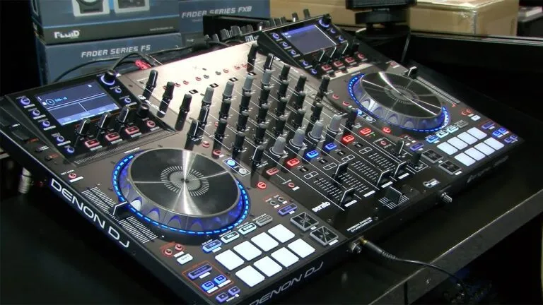 Professional DJ equipment